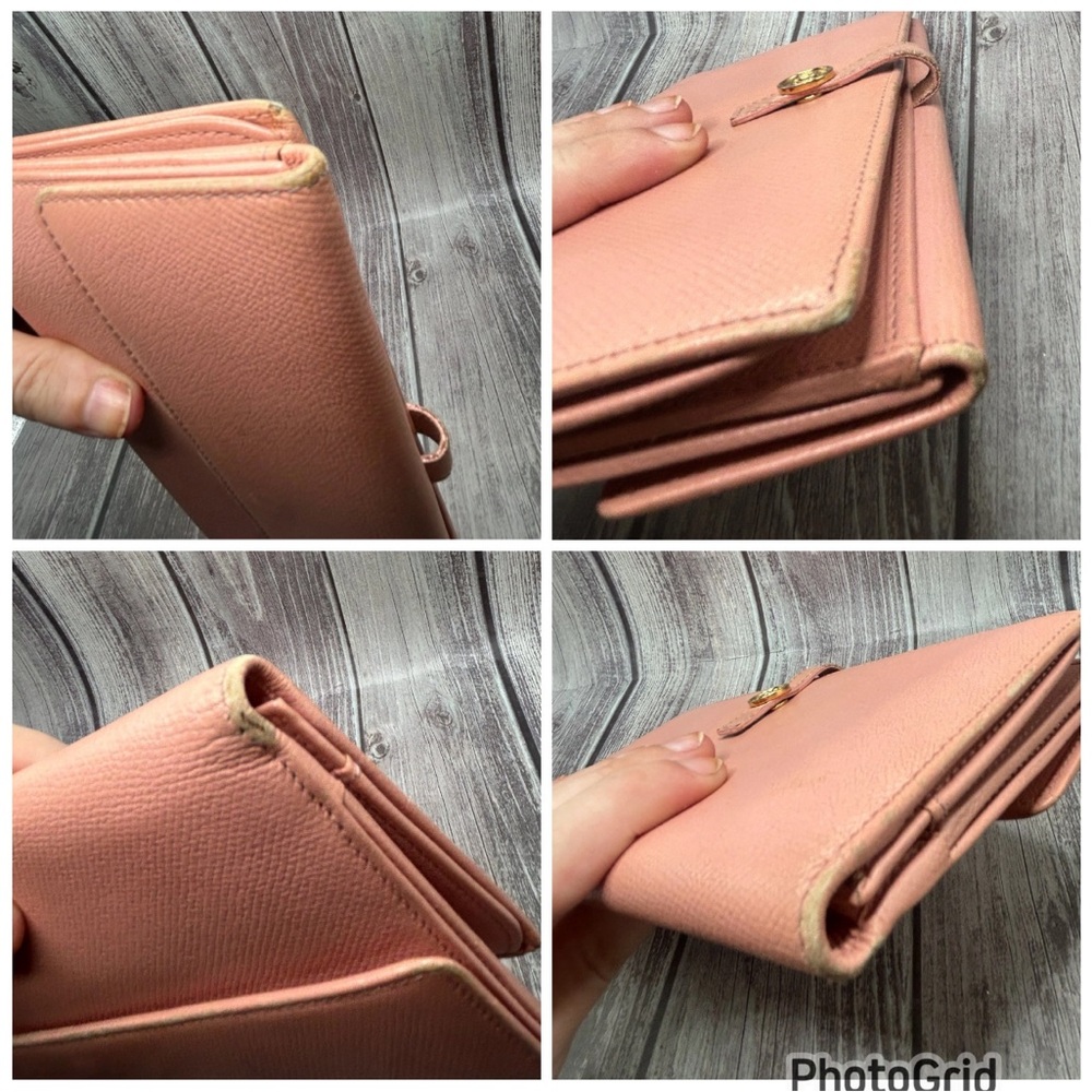 CHANEL Ballet Pink Leather Long Bifold Wallet - Picture 15 of 16